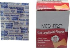 Medique - Fingertip Self-Adhesive Bandage - Woven Fabric Bandage, Latex Free - Apex Tool & Supply