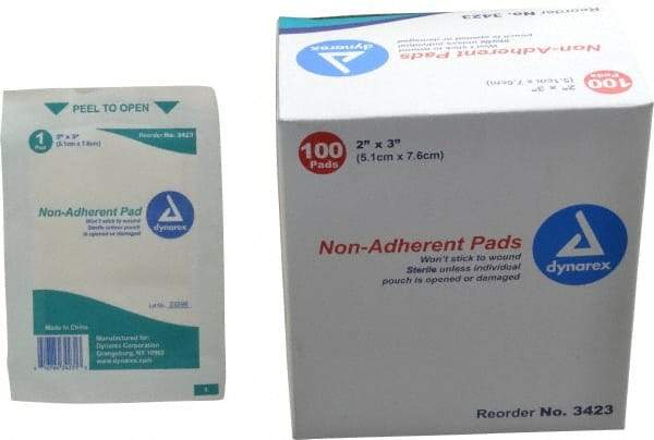 Medique - 3" Long x 2" Wide, General Purpose Pad - Apex Tool & Supply