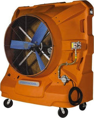 PortaCool - 48" Blade, 65 Gal Capacity, 2.5 hp, 22,500 CFM Evaporative Cooler - 19.8 Amp Rating, 120 Volts, Single Speed - Apex Tool & Supply