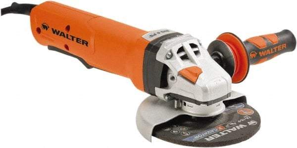 WALTER Surface Technologies - 6" Wheel Diam, 9,600 RPM, Corded Angle & Disc Grinder - 5/8-11 Spindle - Apex Tool & Supply