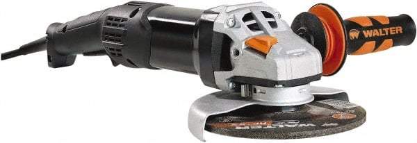 WALTER Surface Technologies - 6" Wheel Diam, 9,600 RPM, Corded Angle & Disc Grinder - 5/8-11 Spindle - Apex Tool & Supply