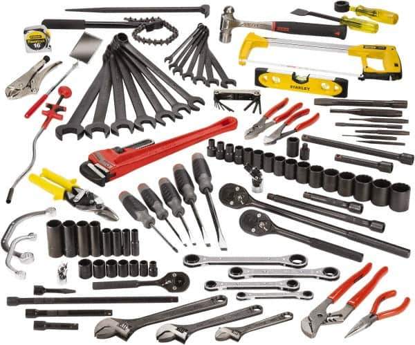 Proto - 107 Piece 1/2 & 3/8" Drive Master Tool Set - Comes in Top Chest - Apex Tool & Supply