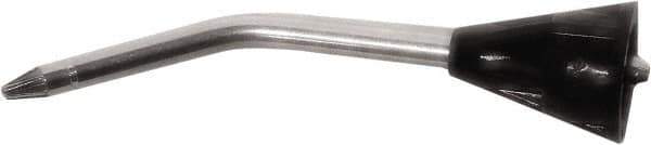CEJN - Blow Gun Star-Tip Tube - 1/4 NPT, 4" Long, Brass - Apex Tool & Supply