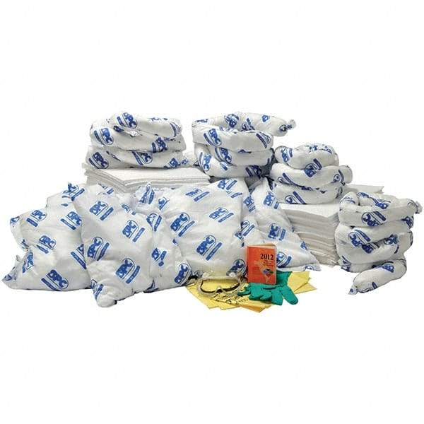Brady SPC Sorbents - 63 Gal Capacity Oil Only Spill Kit - No Container Included - Refill Only - Apex Tool & Supply