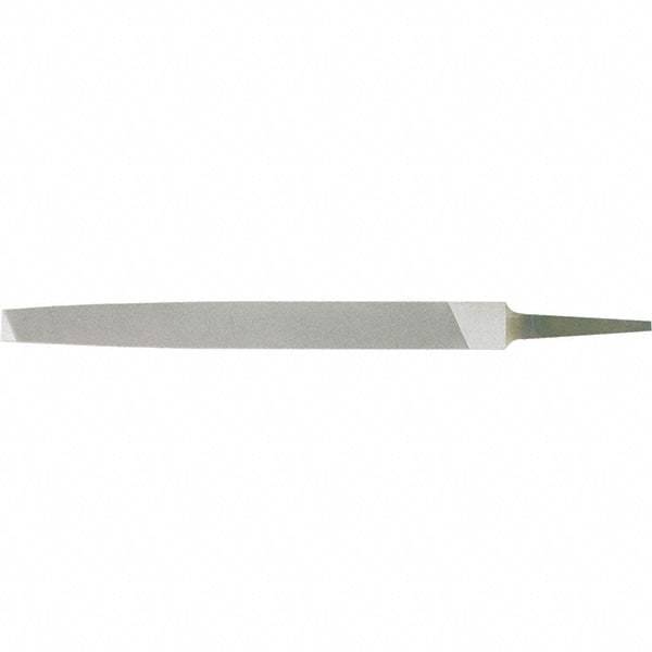 Stanley - 12" Long, Bastard Cut, Flat American-Pattern File - Single Cut, 0.3" Overall Thickness - Apex Tool & Supply