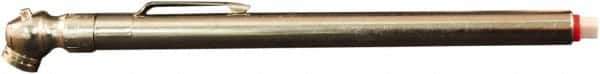 Milton - 5 to 50 psi Pencil Ball Tire Pressure Gauge - Ball Style - Apex Tool & Supply