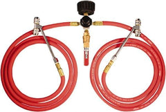 Milton - 160 Max psi Closed Check Aluminum/EPDM Inflator Gauge - Double Lock On Chuck, 1/4 FNPT, 10 to 160 psi Pressure Range - Apex Tool & Supply