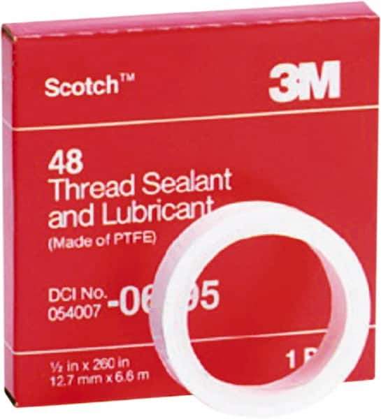 3M - 1" Wide x 520" Long General Purpose Pipe Repair Tape - 3 mil Thick, -450 to 500°F, White - Apex Tool & Supply
