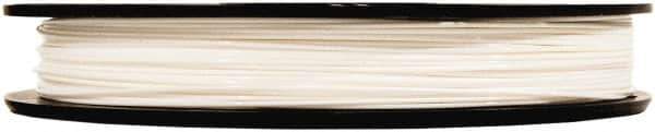 MakerBot - PLA Filament Large Spool - True White, Use with Replicator (5th Generation), Replicator 2, Replicator Z18 - Apex Tool & Supply