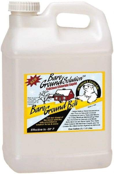 Bare Ground Solutions - 2.5 Gal Jug Calcium Chloride Liquid - Effective to -20°F - Apex Tool & Supply