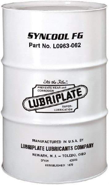 Lubriplate - 55 Gal Drum, ISO 46, SAE 20, Air Compressor Oil - 5°F to 430°, 41 Viscosity (cSt) at 40°C, 10 Viscosity (cSt) at 100°C - Apex Tool & Supply