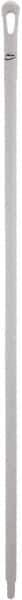 Vikan - 59 x 1-1/4" Polypropylene Squeegee Handle - European Threaded Connection, White - Apex Tool & Supply