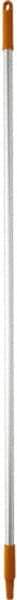 Vikan - 59 x 1" Aluminum Squeegee Handle - European Threaded Connection, Orange - Apex Tool & Supply
