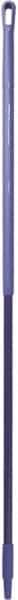 Vikan - 59 x 1-1/4" Fiberglass Squeegee Handle - European Threaded Connection, Purple - Apex Tool & Supply