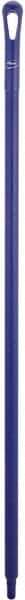 Vikan - 51 x 1-1/4" Polypropylene Squeegee Handle - European Threaded Connection, Purple - Apex Tool & Supply