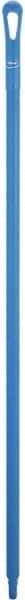 Vikan - 51 x 1-1/4" Polypropylene Squeegee Handle - European Threaded Connection, Blue - Apex Tool & Supply