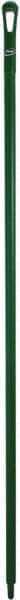 Vikan - 67 x 1-19/64" Polypropylene Squeegee Handle - European Threaded Connection, Green - Apex Tool & Supply