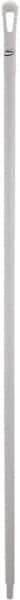 Vikan - 67 x 1-19/64" Polypropylene Squeegee Handle - European Threaded Connection, White - Apex Tool & Supply