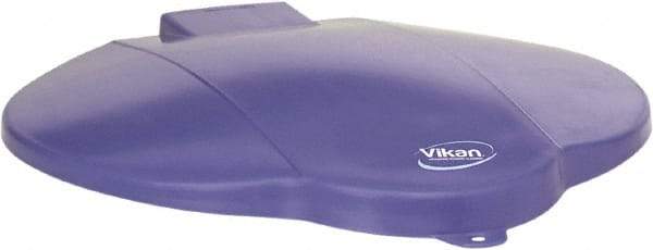 Vikan - 3 Gal Polypropylene Pail Lid - Purple, For Use with 5693 - Apex Tool & Supply