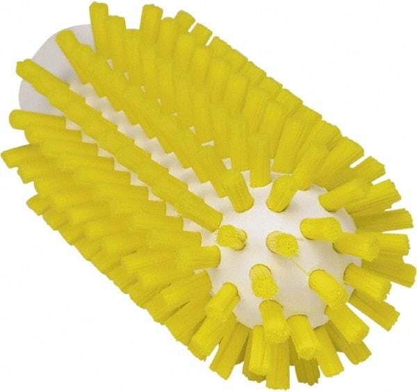 Vikan - 2" Diam Polyester Tube Brush - 5-3/4" OAL, 5-1/4" Head Length, Polypropylene Handle - Apex Tool & Supply