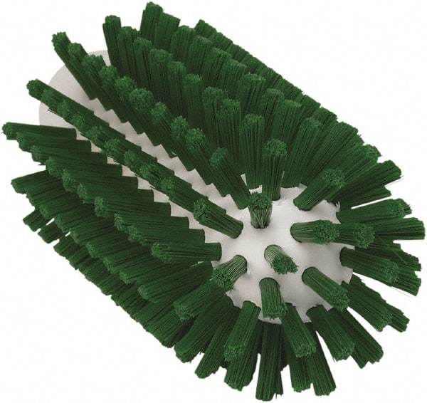 Vikan - 2-1/2" Diam Polyester Tube Brush - 6" OAL, 5-1/4" Head Length, Polypropylene Handle - Apex Tool & Supply