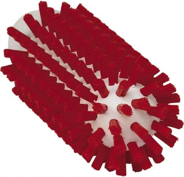 Vikan - 2" Diam Polyester Tube Brush - 5-3/4" OAL, 5-1/4" Head Length, Polypropylene Handle - Apex Tool & Supply