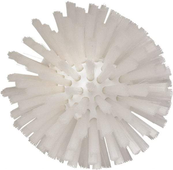 Vikan - 5" Diam Polyester Tube Brush - 4-1/2" OAL, 2-7/8" Head Length, Polypropylene Handle - Apex Tool & Supply
