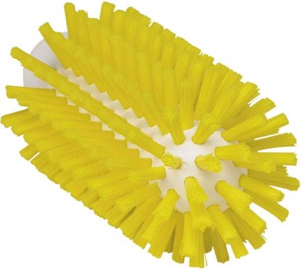 Vikan - 2-1/2" Diam Polyester Tube Brush - 6" OAL, 5-1/4" Head Length, Polypropylene Handle - Apex Tool & Supply