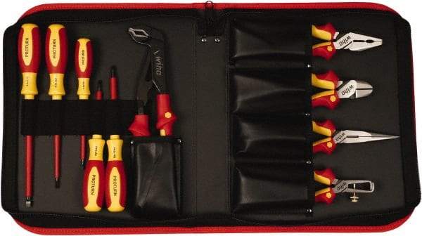Wiha - 10 Piece Insulated Pliers Hand Tool Set - Comes in Box - Apex Tool & Supply