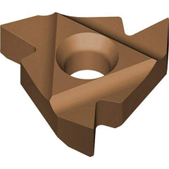 Vargus - 3EL External Left Hand 24 UNJ Laydown Threading Insert - Grade VRX, AlTiN Coated Carbide - Apex Tool & Supply