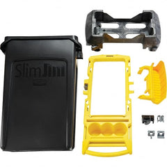 Rubbermaid - Janitor Carts & Caddies Type: Rim Caddy Kit Material: Resin - Apex Tool & Supply