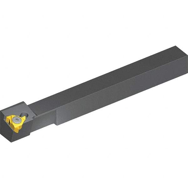 Vargus - Internal/External Thread, Right Hand Cut, 0.31" Shank Width x 0.31" Shank Height Indexable Threading Toolholder - 3.94" OAL, 2IR Insert Compatibility, OV Toolholder, Series Miniature Square Shank - Apex Tool & Supply