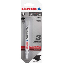 Lenox - Jig Saw Blades Blade Material: Bi-Metal Blade Length (Inch): 3-5/8 - Apex Tool & Supply