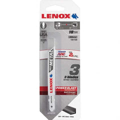 Lenox - Jig Saw Blades Blade Material: Bi-Metal Blade Length (Inch): 3-5/8 - Apex Tool & Supply