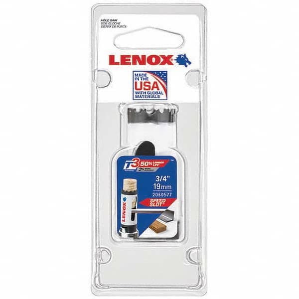Lenox - Hole Saws Saw Diameter (mm): 1.50 Saw Diameter (Inch): 5 - Apex Tool & Supply