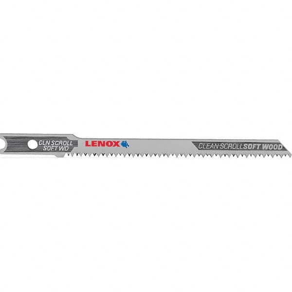 Lenox - Jig Saw Blades Blade Material: Bi-Metal Blade Length (Inch): 3-1/2 - Apex Tool & Supply