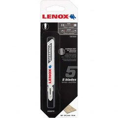 Lenox - Jig Saw Blades Blade Material: Bi-Metal Blade Length (Inch): 3-1/2 - Apex Tool & Supply