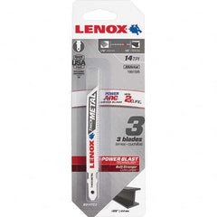 Lenox - Jig Saw Blades Blade Material: Bi-Metal Blade Length (Inch): 3-5/8 - Apex Tool & Supply