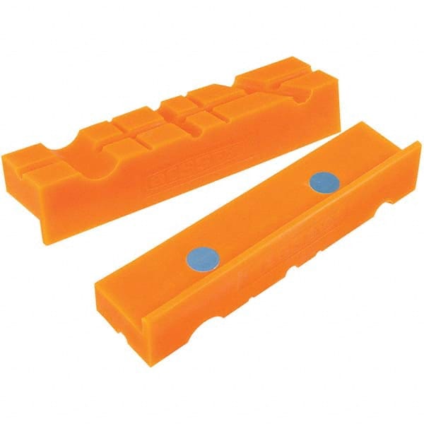 Bessey - Vise Jaws Jaw Shape: V-Groove Jaw Width (Inch): 5-1/2 - Apex Tool & Supply