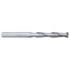 3/16 Dia. x 3 Overall Length 2-Flute Square End Solid Carbide SE End Mill-Round Shank-Center Cutting-Uncoated - Apex Tool & Supply