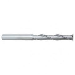 3/16 Dia. x 3 Overall Length 2-Flute Square End Solid Carbide SE End Mill-Round Shank-Center Cutting-Uncoated - Apex Tool & Supply