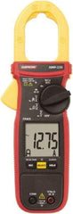Amprobe - AMP-220, CAT III, Digital True RMS Clamp Meter with 1.378" Clamp On Jaws - 600 VAC/VDC, 600 AC/DC Amps, Measures Voltage, Capacitance, Current, microAmps, Resistance, Temperature - Apex Tool & Supply