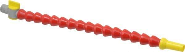 Value Collection - 3 Piece, 14" Hose Length, 3/8" ID, POM Coolant Hose Kit - 3/8 NPT, Round Nozzle, For Snap Flow Modular Hose Systems - Apex Tool & Supply