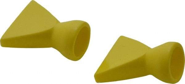 Value Collection - 3/8" Hose Inside Diam x 1-1/4" Nozzle Diam, Coolant Hose Nozzle - For Use with Snap Together Hose System, 2 Pieces - Apex Tool & Supply
