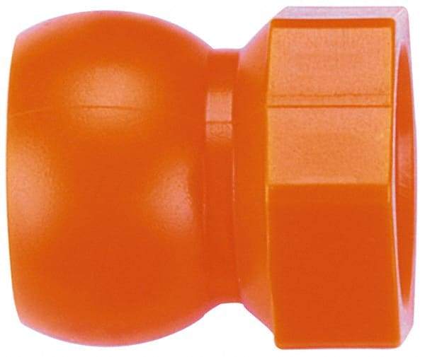 Value Collection - 4 Piece, 1/2" Hose ID, Male to Female Coolant Hose Flare Nut Adapter - 5/8" Thread, For Snap Flow Modular Hose Systems - Apex Tool & Supply