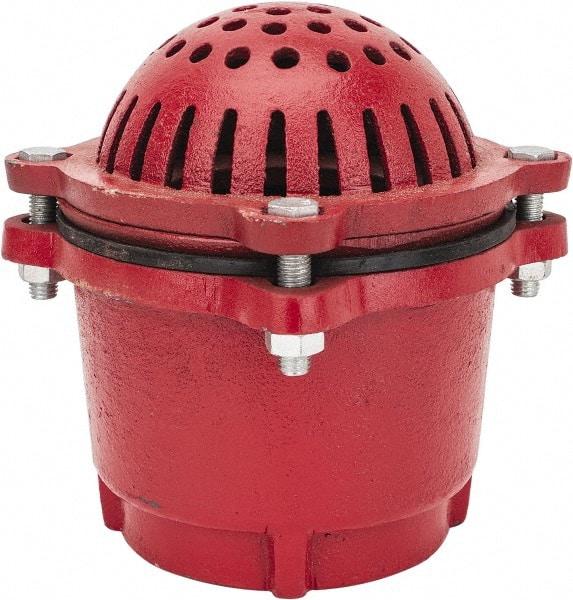 Value Collection - 4" Hose, Foot Valve - Cast Iron - Apex Tool & Supply