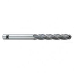 7/16" Dia. - 6" OAL - Bright CBD - Ball End SE EM - 4 FL - Apex Tool & Supply