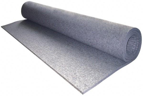Made in USA - 3/8 Inch Thick x 60 Inch Wide x 60 Inch Long, Pressed Wool Felt Sheet - 6 Lbs/Square Yd., Gray, 400 psi - Apex Tool & Supply