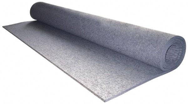 Made in USA - 5/8 Inch Thick x 72 Inch Wide x 12 Inch Long, Pressed Wool Felt Sheet - 7.7 Lbs/Square Yd., Gray, 250 psi - Apex Tool & Supply
