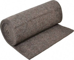 Made in USA - 1/4 Inch Thick x 72 Inch Wide x 12 Inch Long, Pressed Wool Felt Sheet - 2.1 Lbs/Square Yd., Gray, 75 psi - Apex Tool & Supply